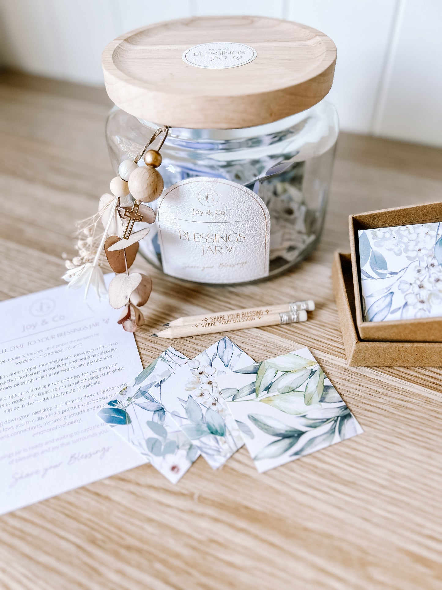 NATURE'S BLESSINGS JAR