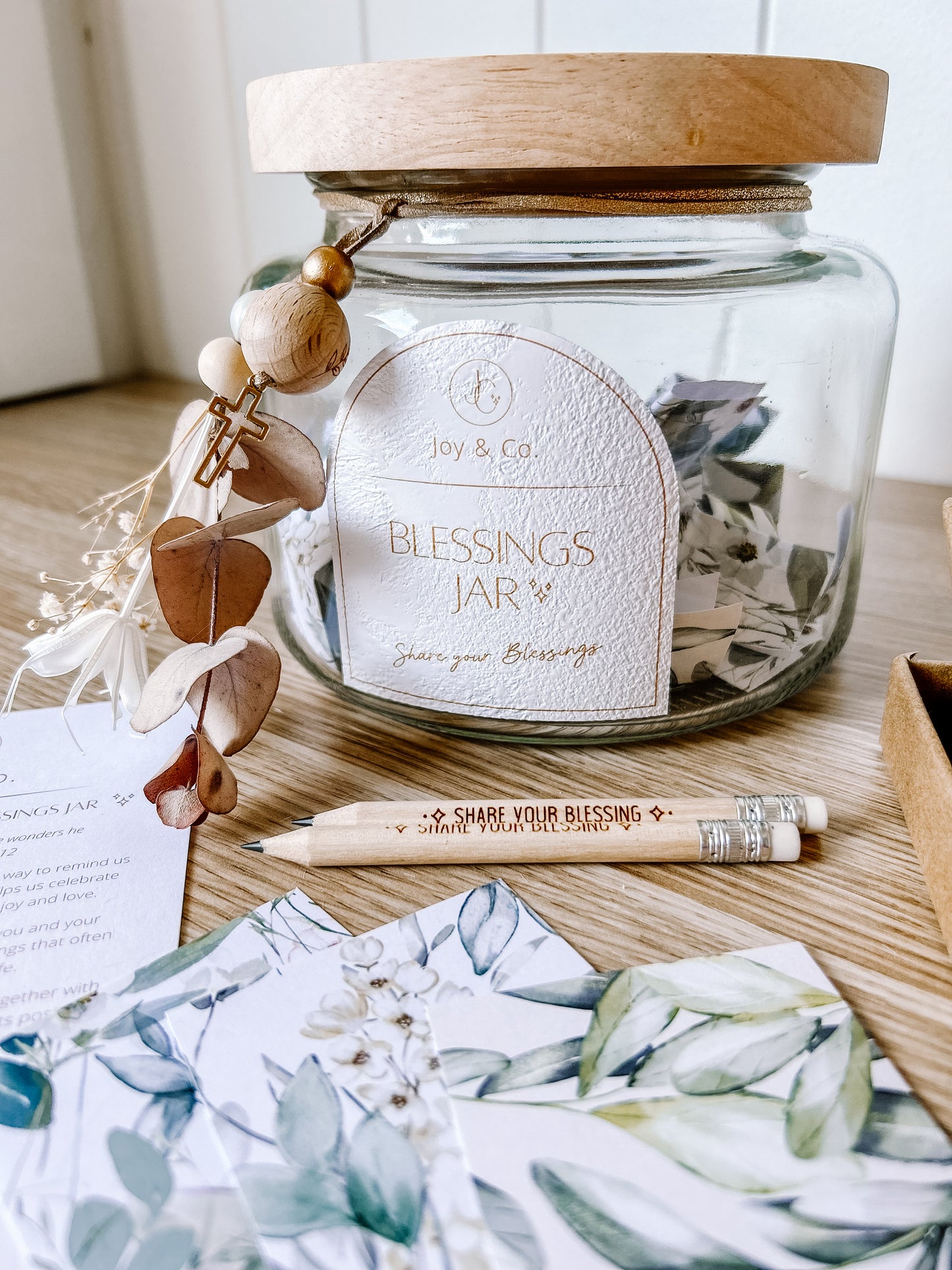 NATURE'S BLESSINGS JAR
