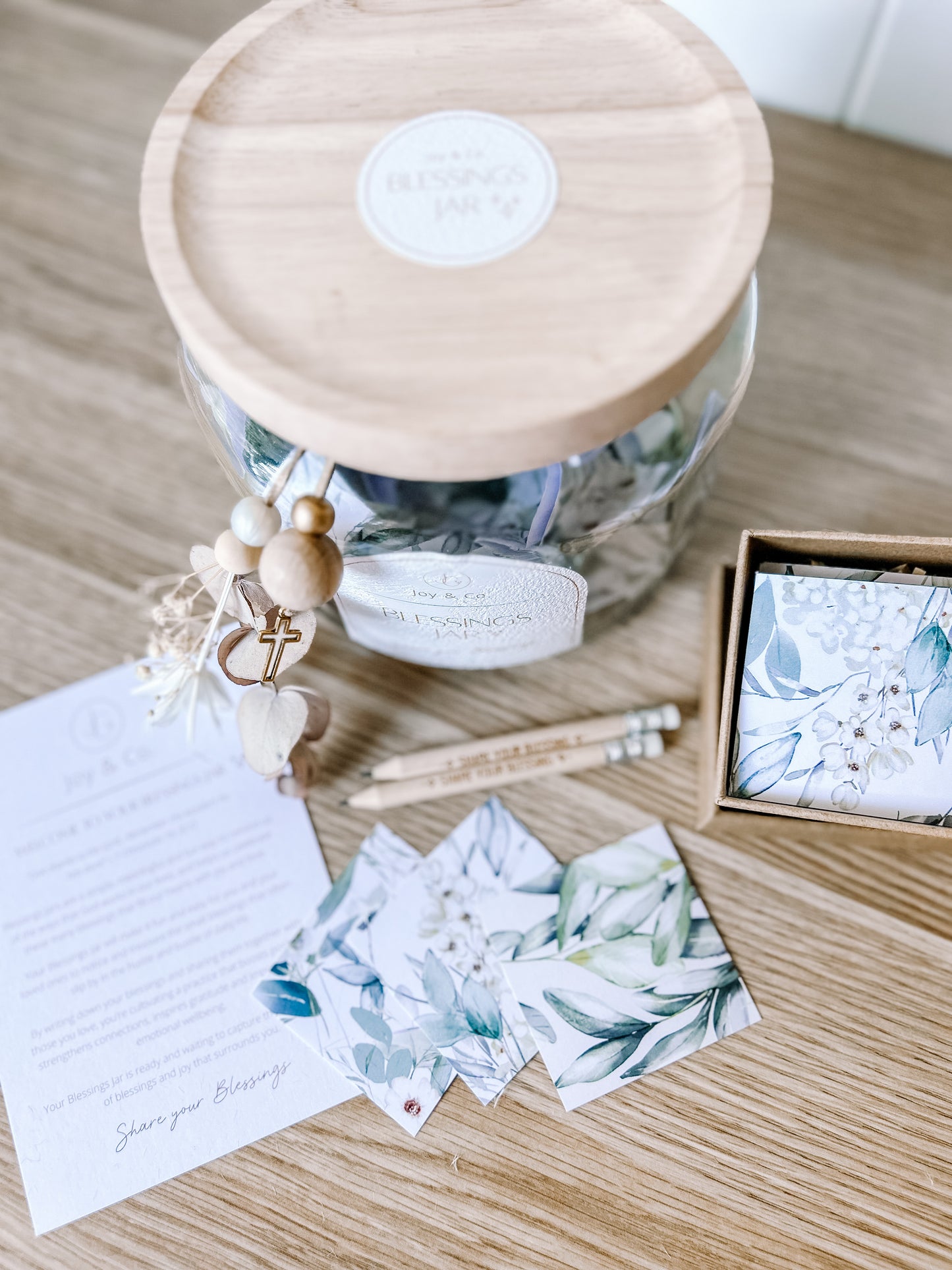 NATURE'S BLESSINGS JAR