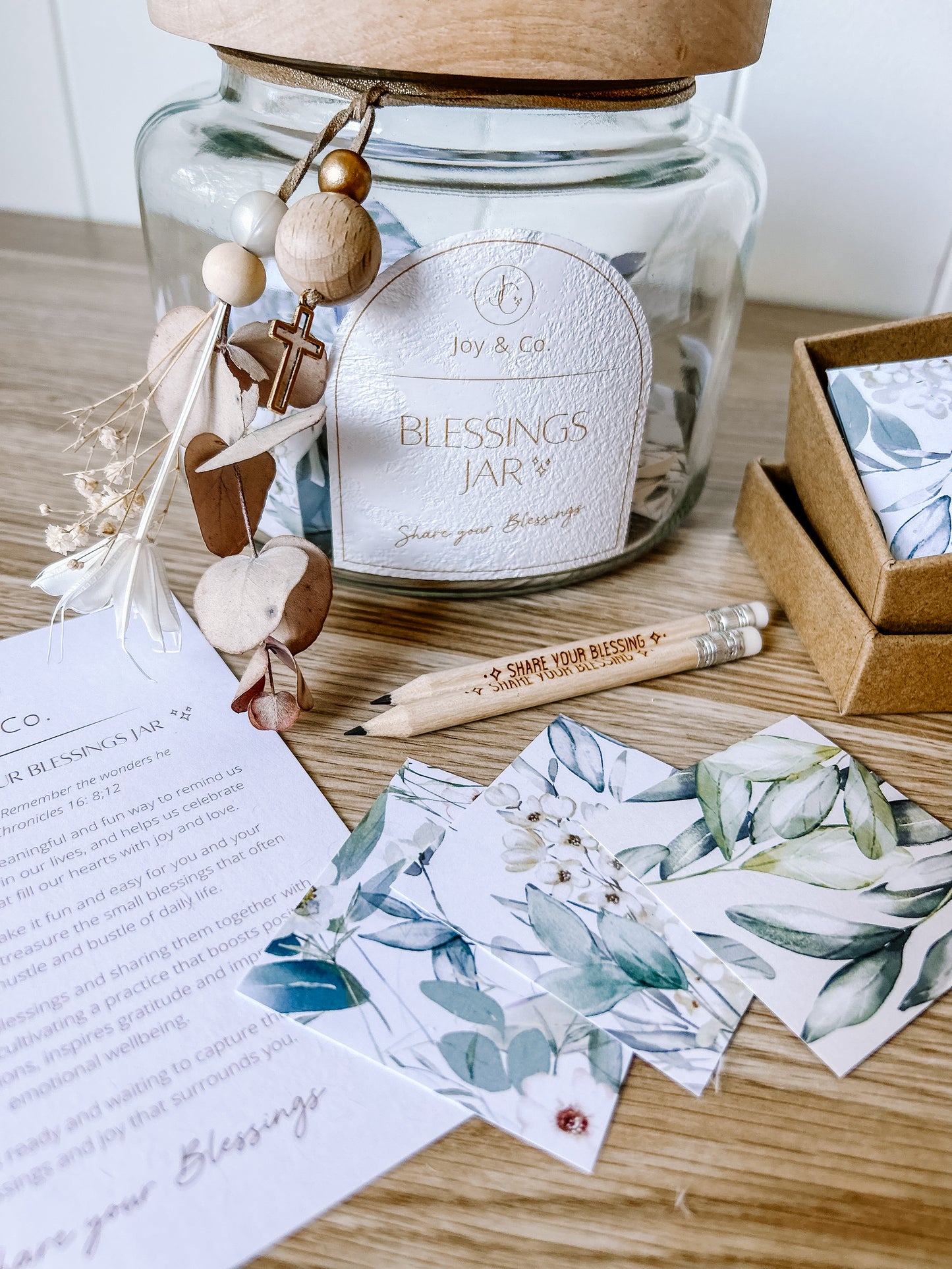 NATURE'S BLESSINGS JAR