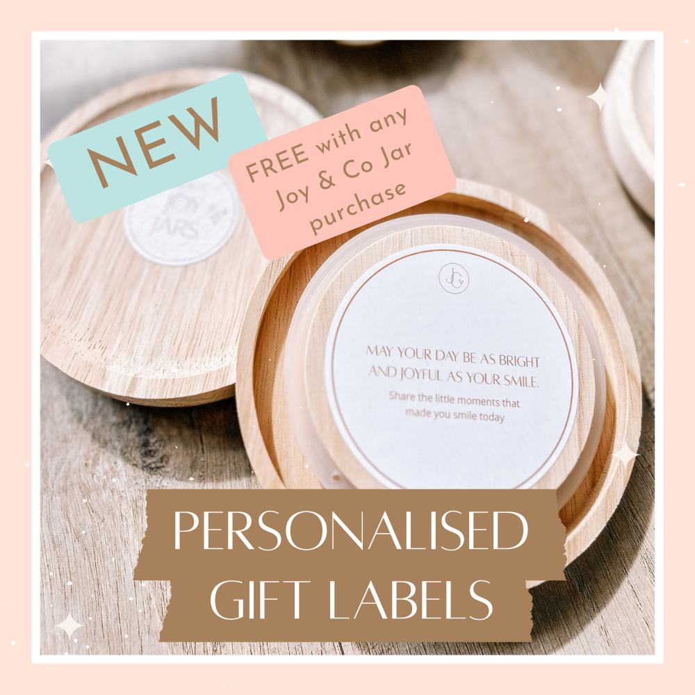 Personalised Jar Gift Labels