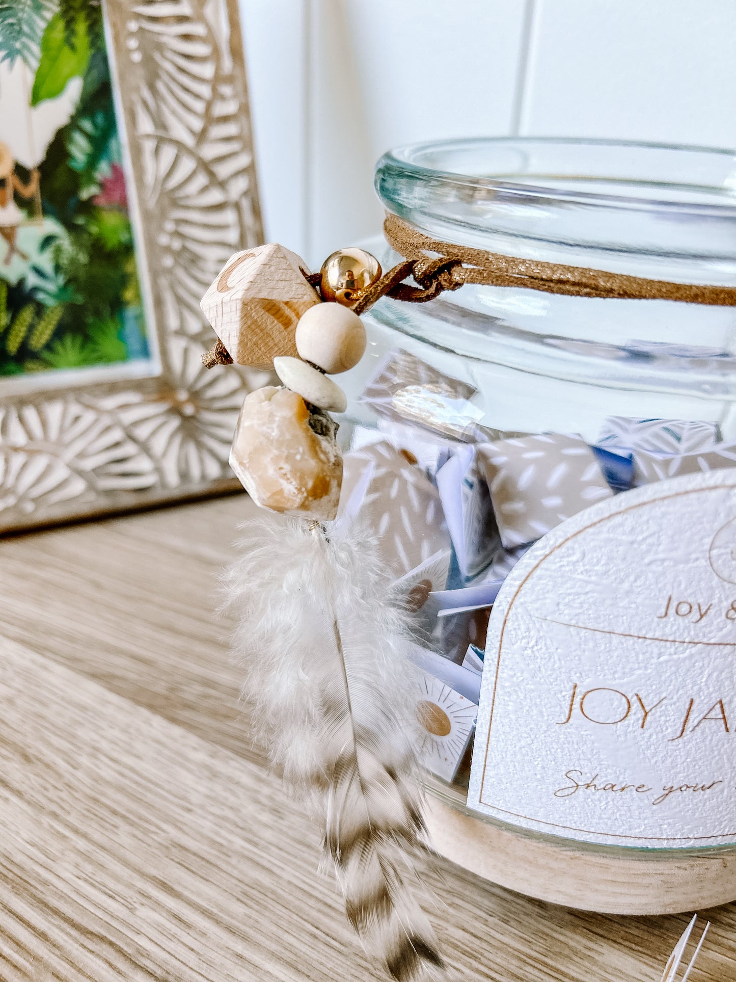 joy-jar-with-feather-and-beads